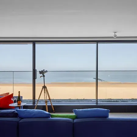 Fabulous Duplex With Stunning Sea View -Knokke Apartamento